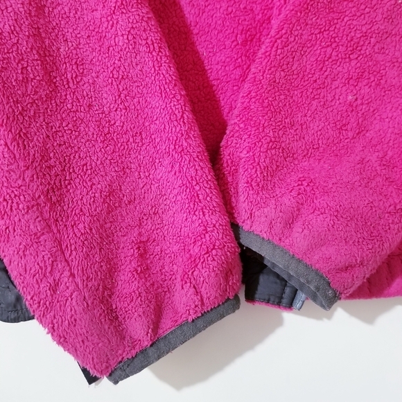 The North Face Kids Oso Fleece Zip Hood Jacket M 10/12 - Picture 8 of 11